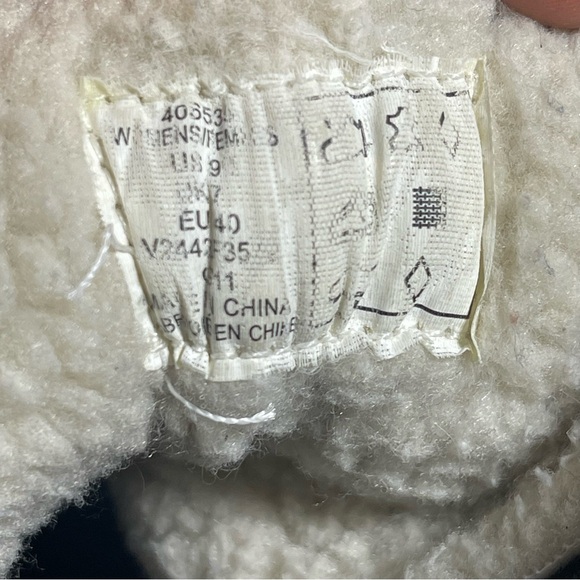 Lands End Suede Boots, Fleece Lined, Brown, Women Size 9 - Picture 14 of 14